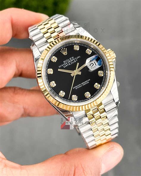 rolex datejust two tone diamonds|rolex datejust 36mm two tone.